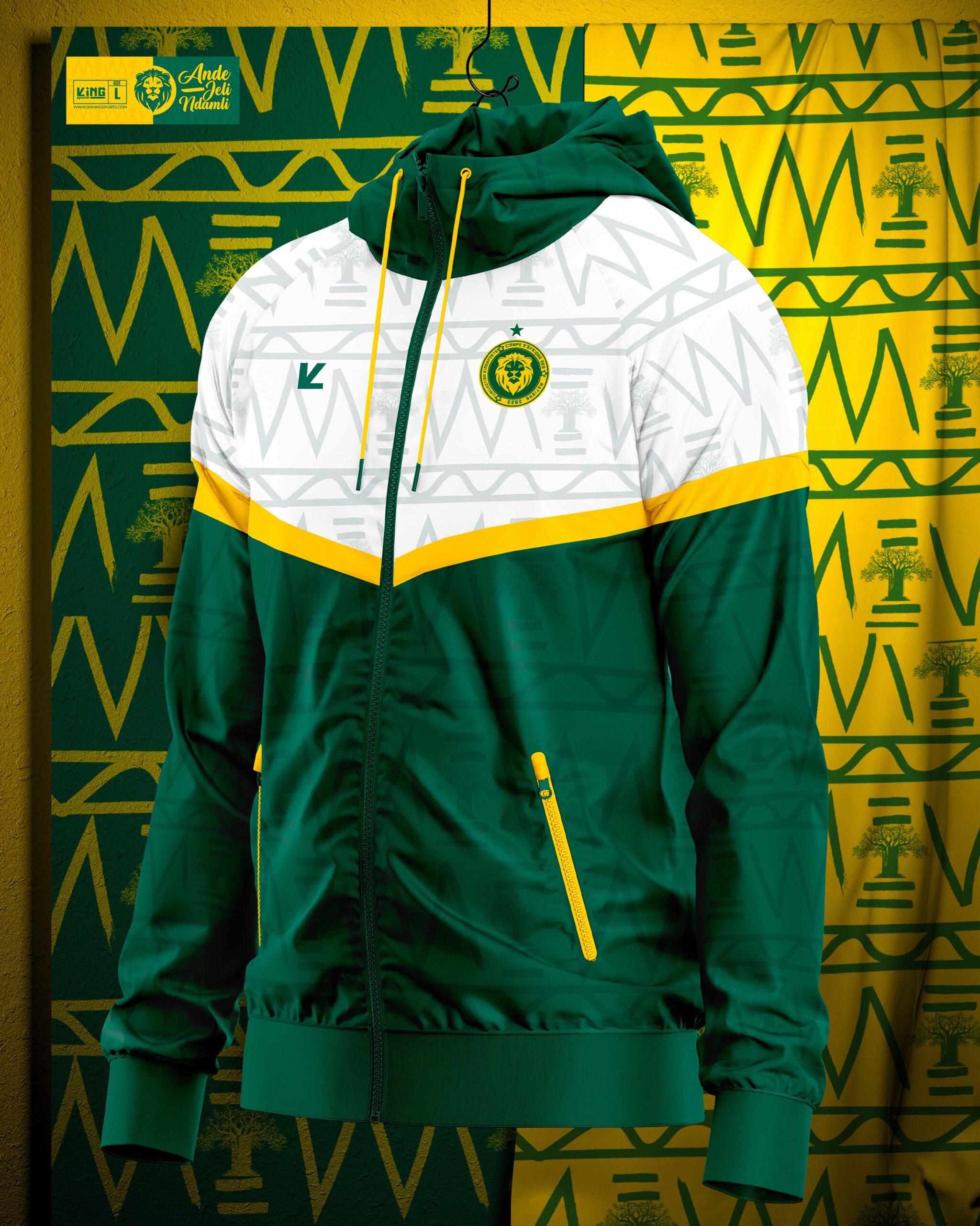 Veste d'avant-match CAN 2023